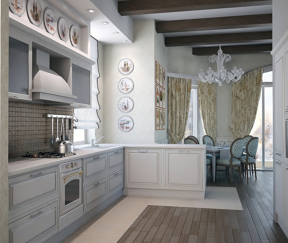 Выполнение интерьера коттеджа