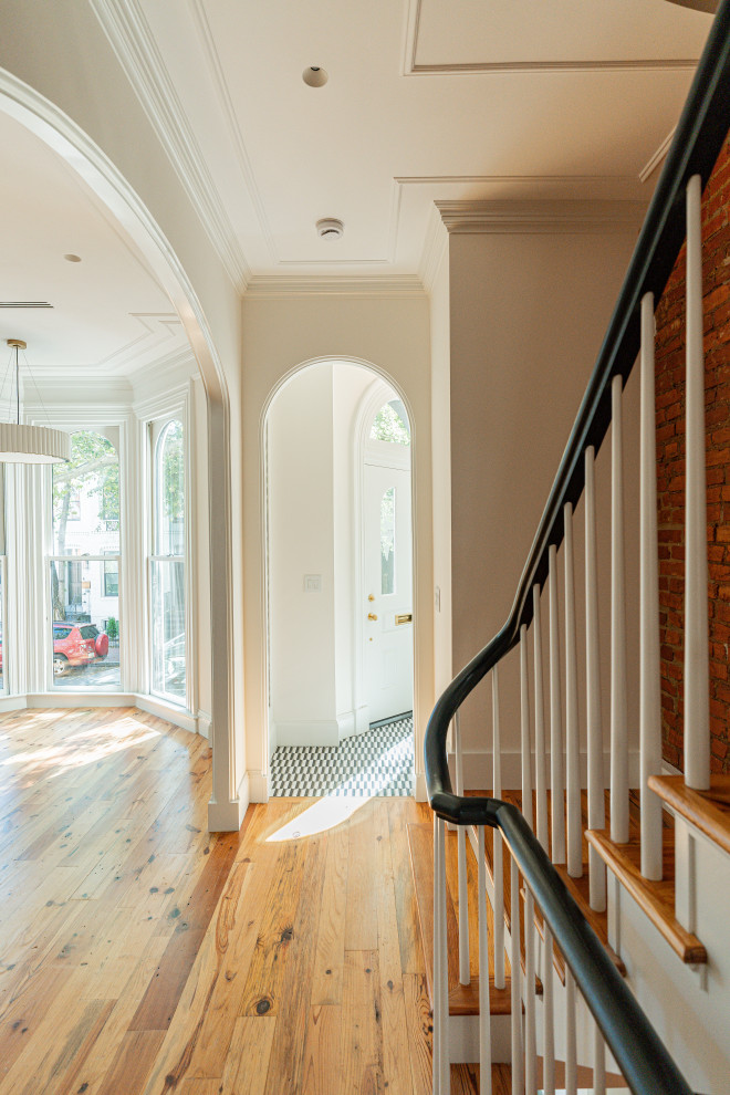 Eclectic Townhome City Scape