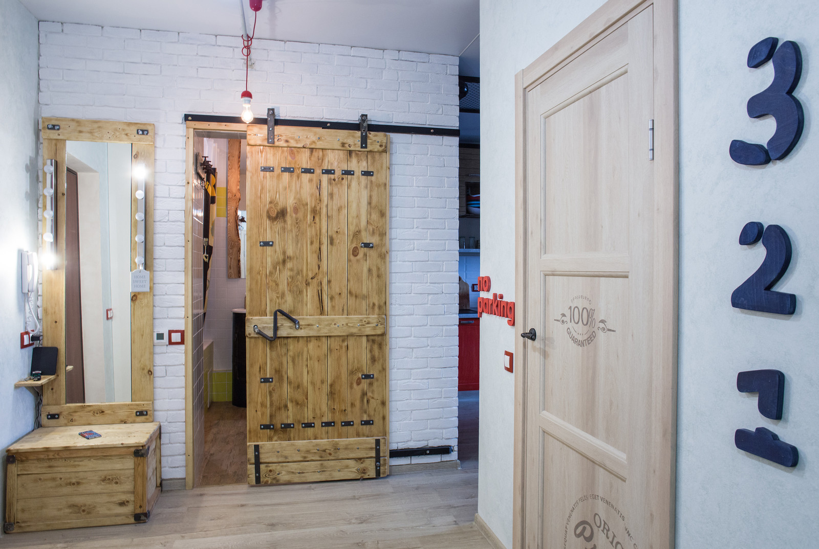 Смелый лофт для Надежды