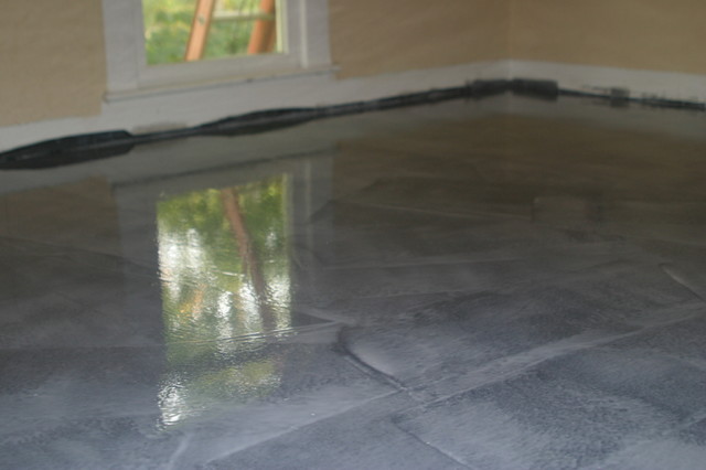 Project In Progress Full Bathroom Epoxy Floor Coating System