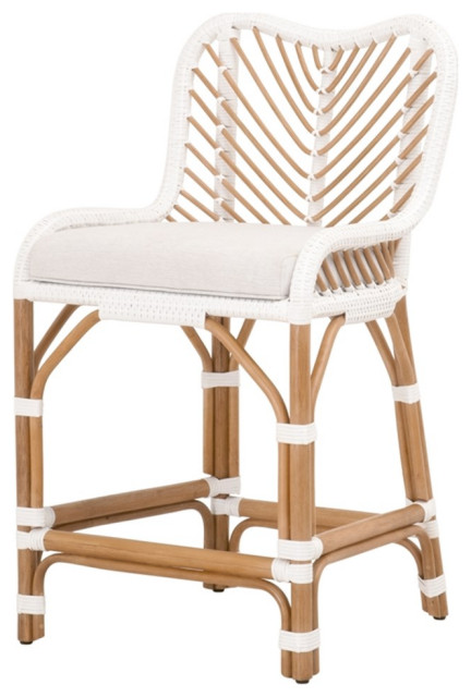 Star International Furniture Woven Laguna 26 Rattan Counter Stool In   Home Design 