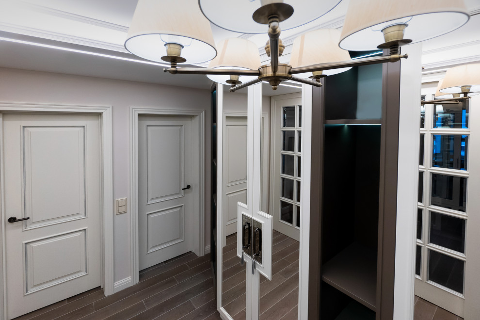 Ремонт трехкомнатной квартиры площадью 84 кв.м. в стиле неоклассика