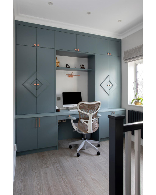Bespoke Home Office Home Office London by RELM Interiors Ltd