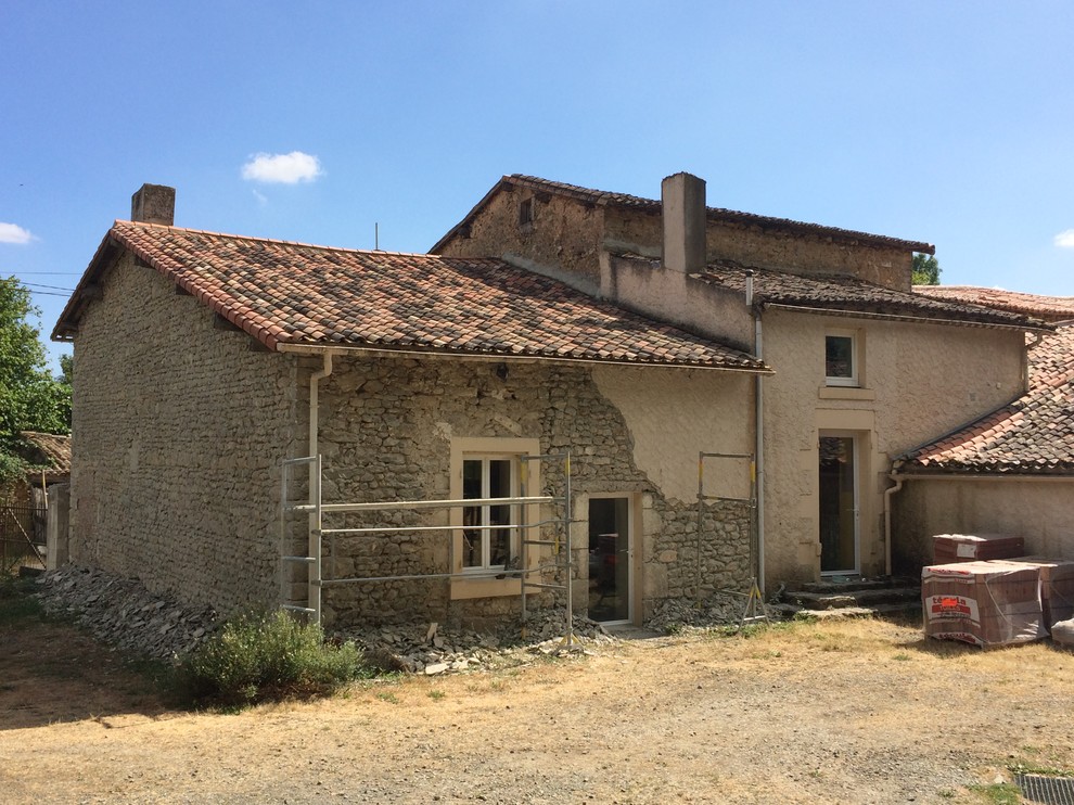 Réfection de la couverture et d'une partie des façades