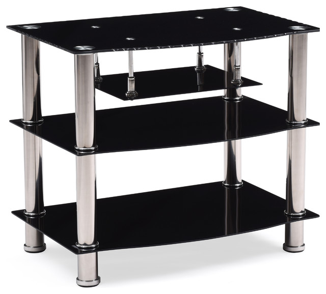 Glass TV Stand Contemporary Entertainment Centers And Tv Stands