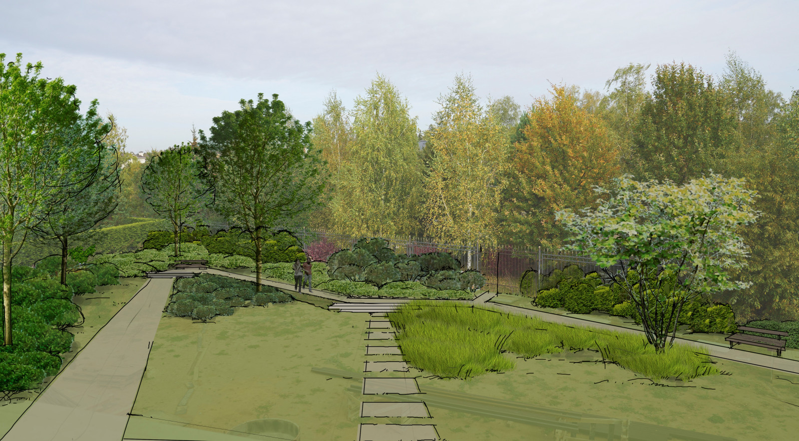 Дом в стиле Райта. КП Монтевиль. 2020 г.