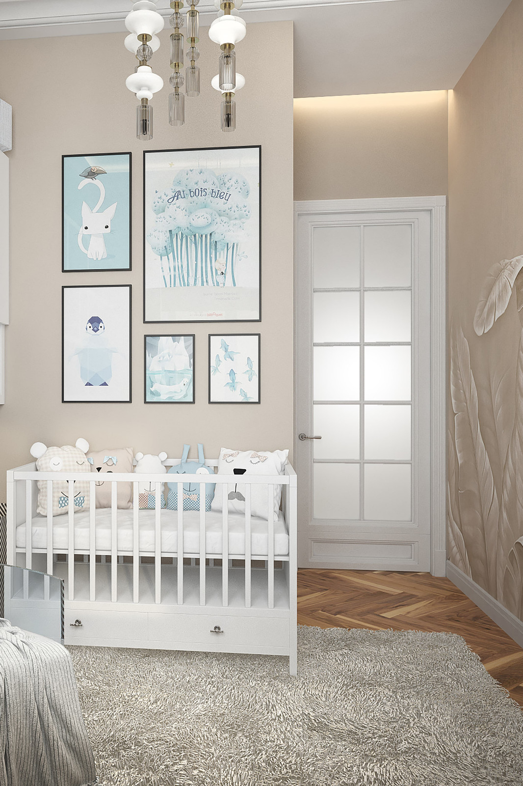 Дизайн и ремонт квартиры на Никитском бульваре — Воздушный замок