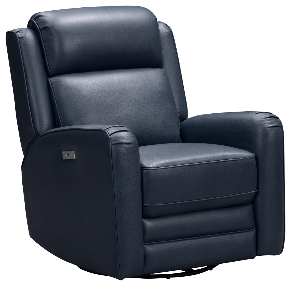Kennedy Big and Tall Power Swivel Recliner w/Power Head Rest