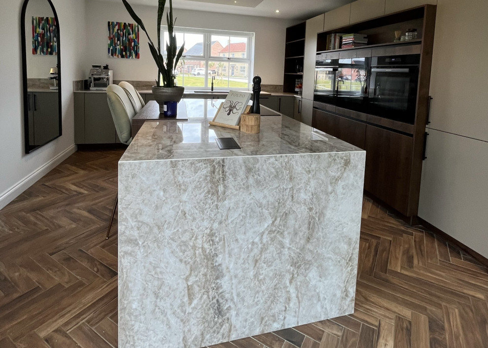 Modern Mediterranean Kitchen - New build Lincolnshire
