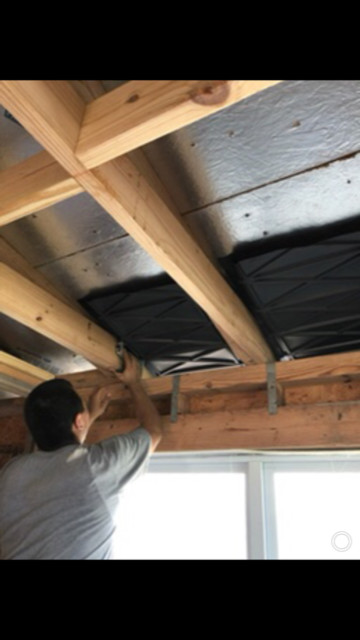 Ceiling/floor beams and Wood Blocking
