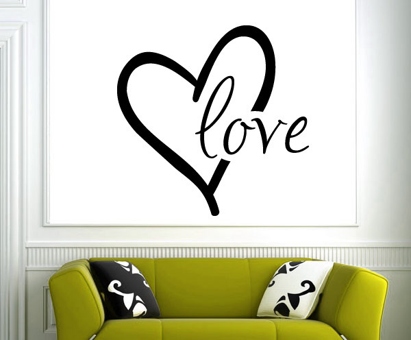 Love Vinyl Wall Decal hd045 - Contemporary - Wall Decals - by Vinyl ...