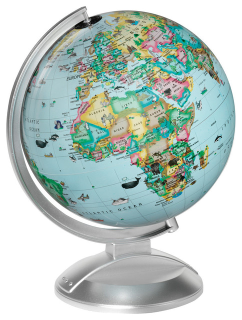 Globe 4 Kids, Illuminated Dekstop World Globe