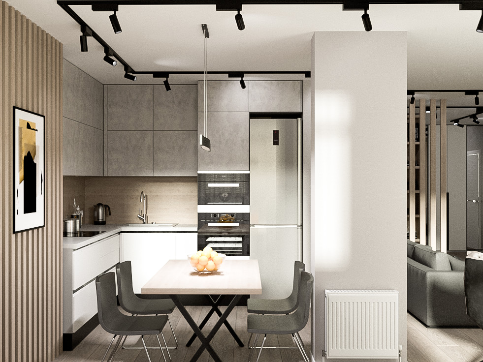 Трехкомнатная квартира в ЖК "Серебряный ручей"