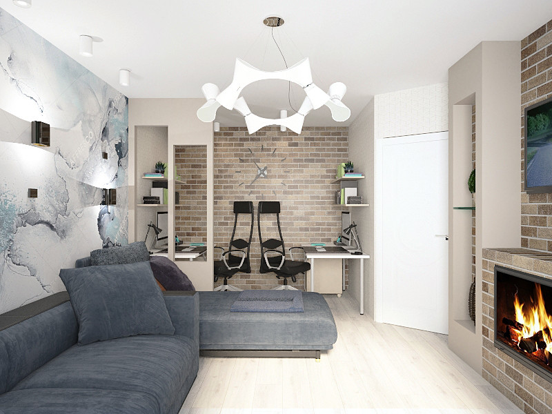 Двухкомнатная квартира со своей  историей