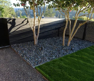 Minimalist Rock Garden, Oakland Hills CA