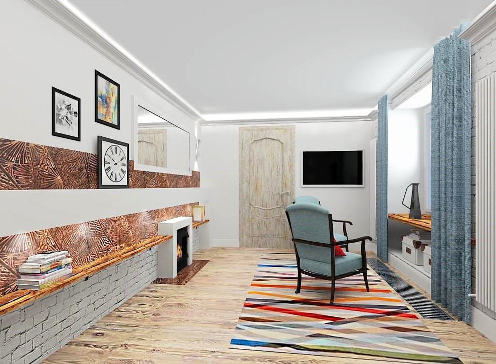 Реконструкция мансарды в доме с историей в самом центе Петербурга