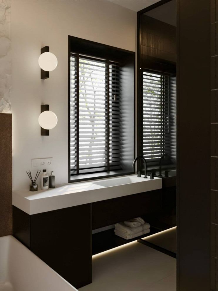 Ванная комната в КП "Лугинино парк"