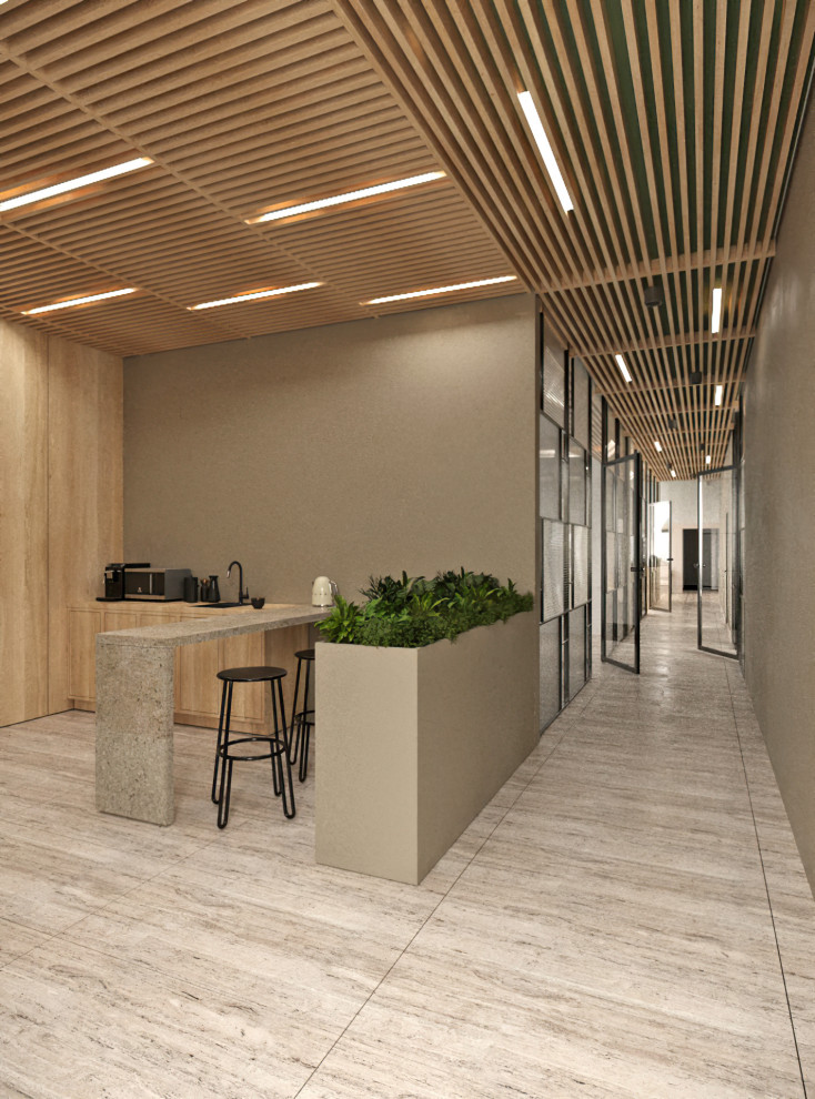 Концепция интерьера офисного здания