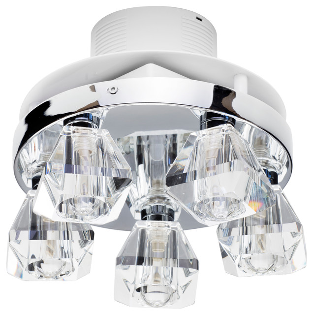 5 Light Bathroom Ceiling Spotlight Plate With Extractor Fan Chrome 5 Light Bathroom Ceiling Spotlight Plate With Extractor Fan Chrome