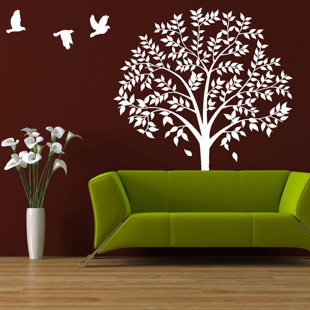 Wall Tree Decal Large Tree Forest Nature Wall Decor Bedroom