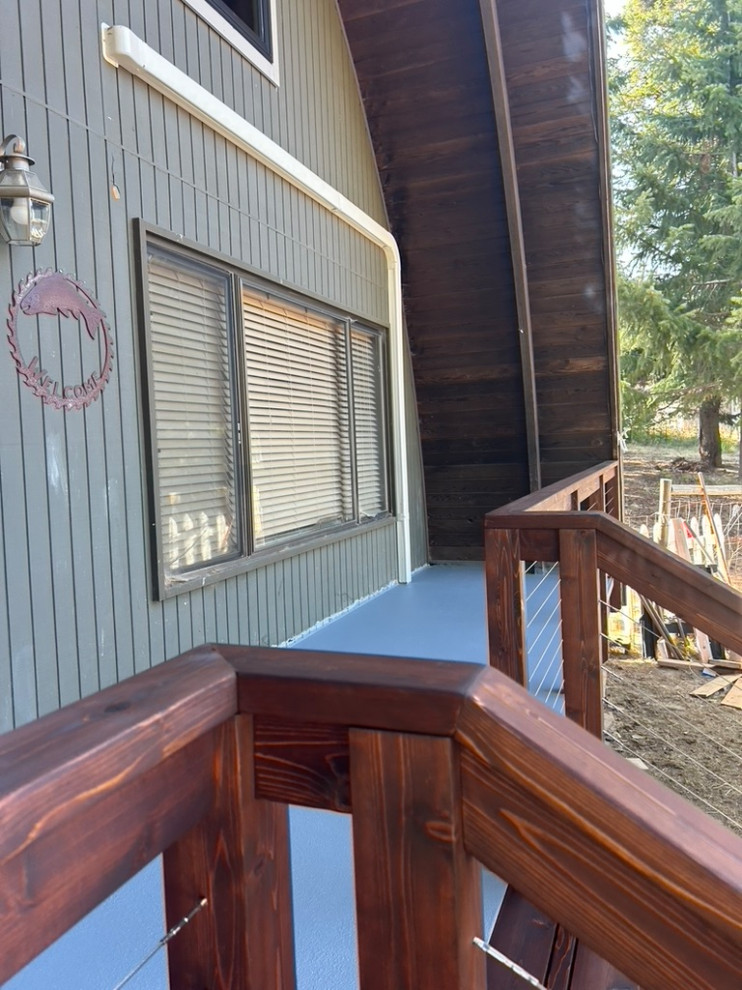 Waterproof deck and stairs