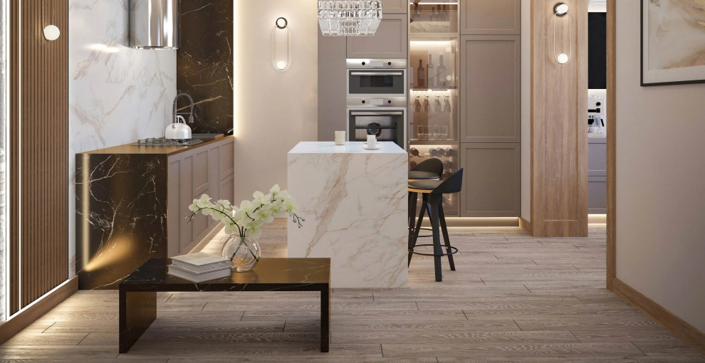 Кухня- Холл- 50 м2