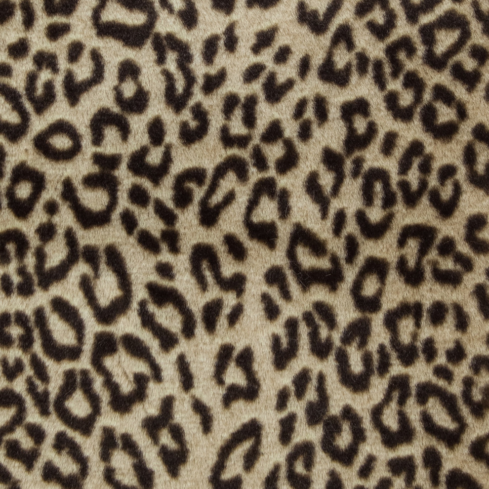 Faux African Leopard Fabric - Upholstery Fabric - by E.Z. Fabric Inc.