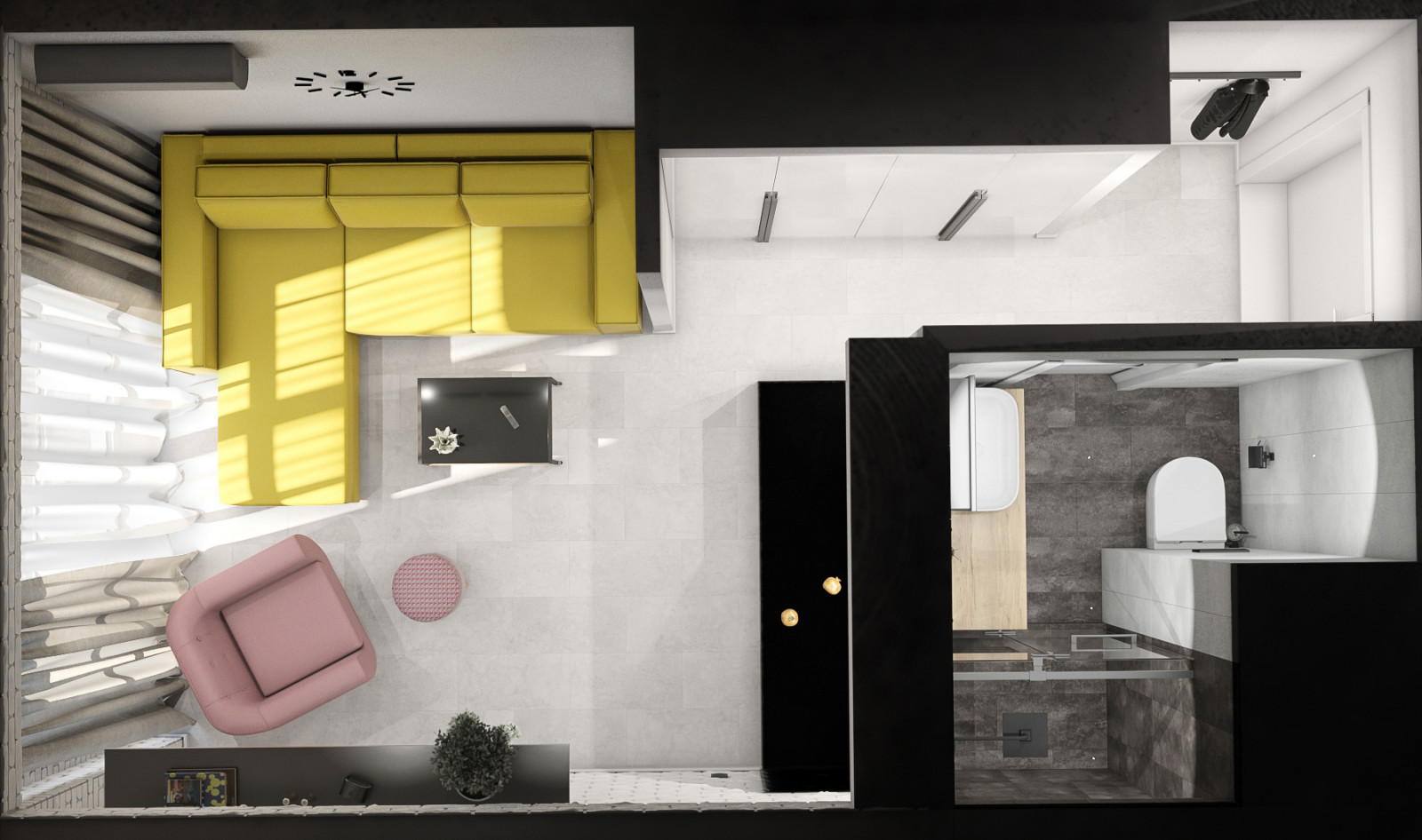 Солнечная квартира в Сочи