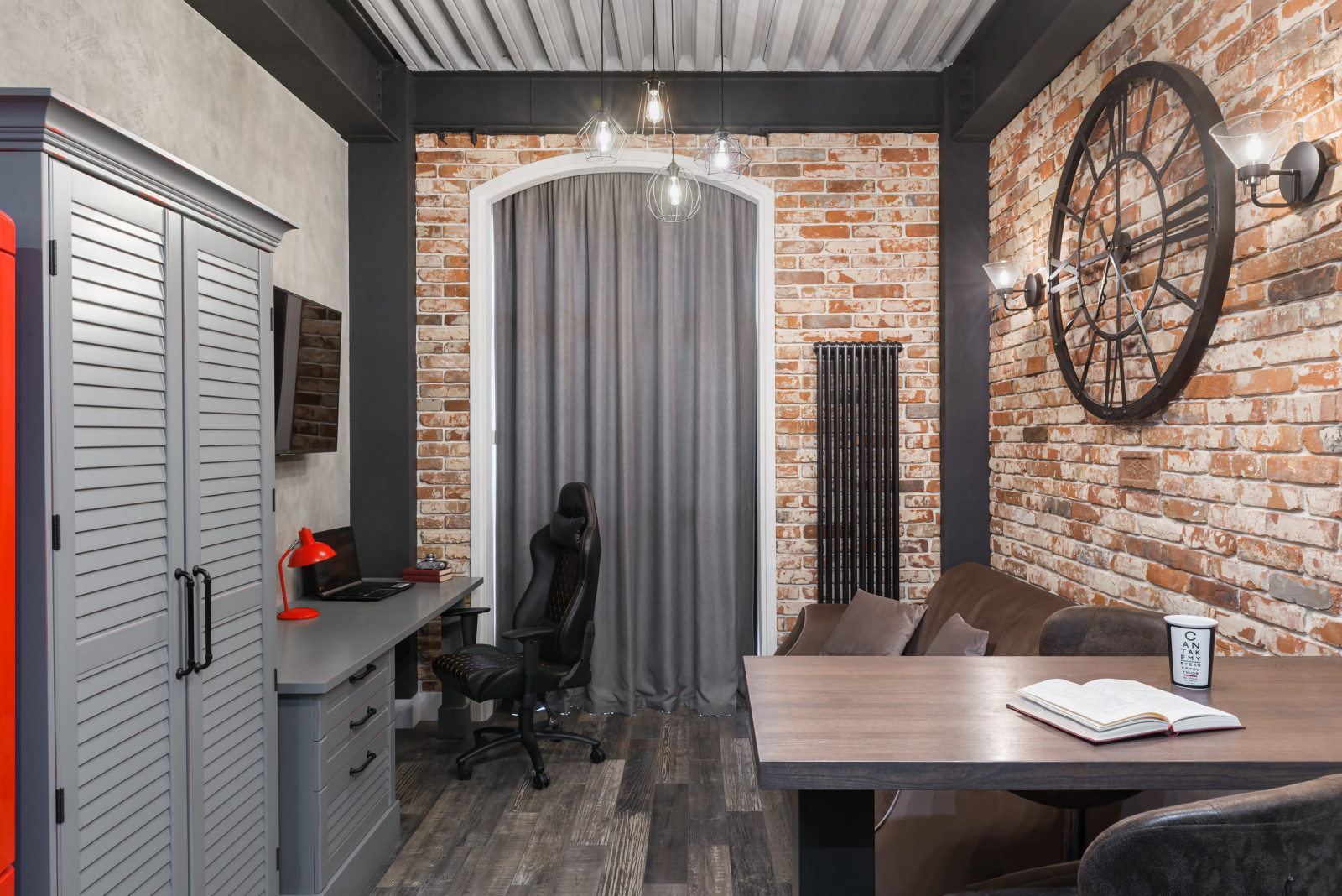 Съёмка интерьера студии в Москве по проекту Оксаны Паршуковой