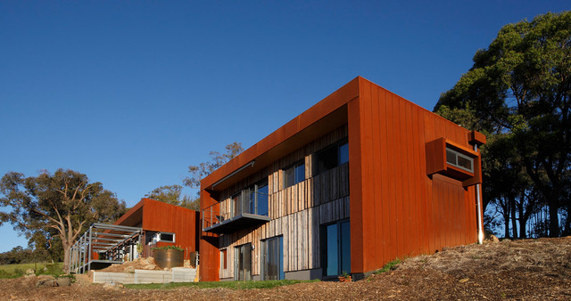 Red Hill House trendy-hus-og-facade