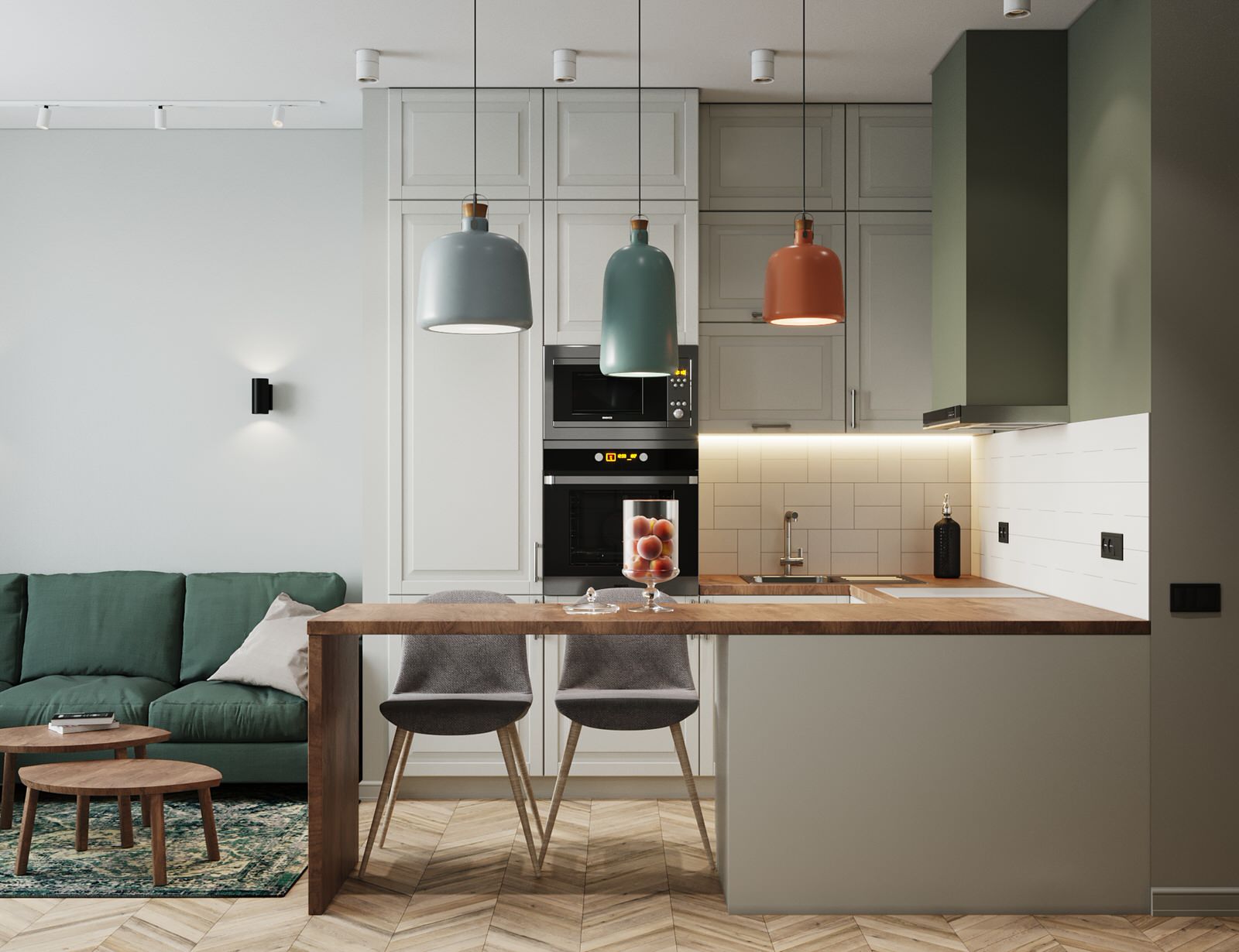 Кухня-гостиная