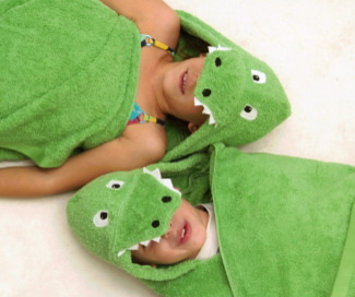 Hooded Towel - Alligator
