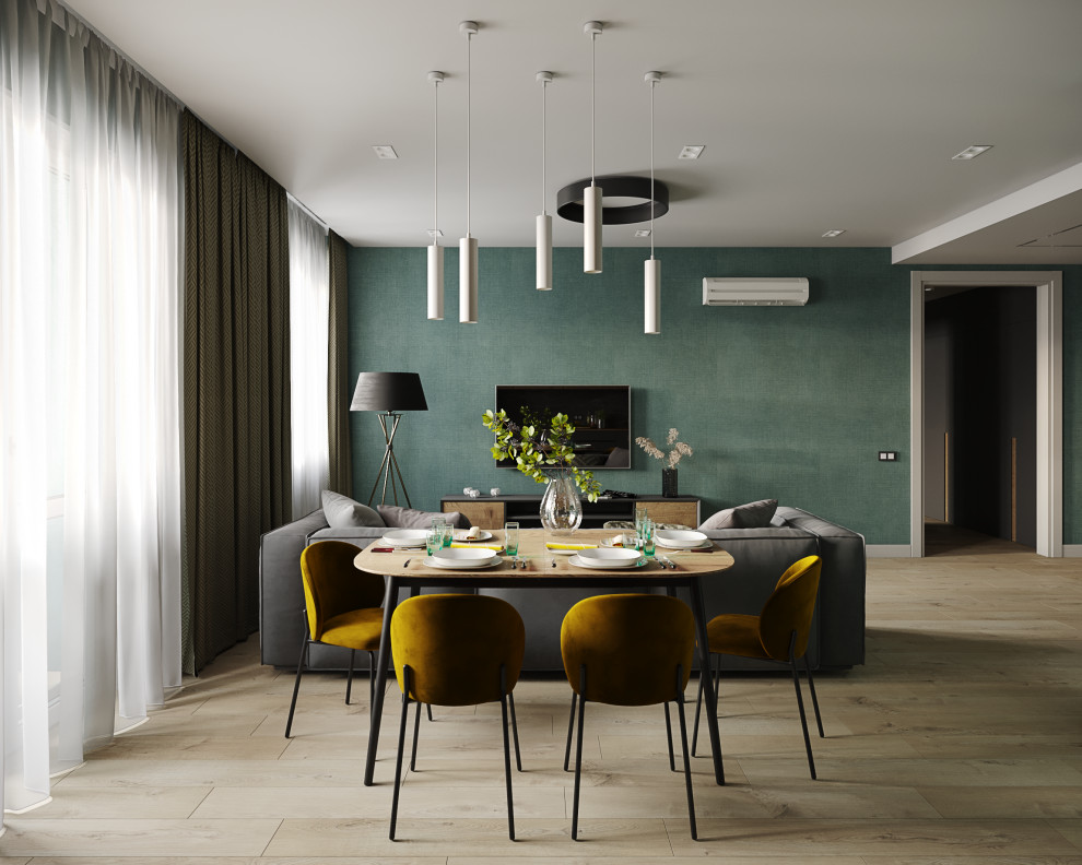 Open plan living room in Nottingham