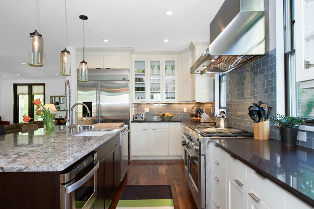 Transitional clasico-renovado-cocina