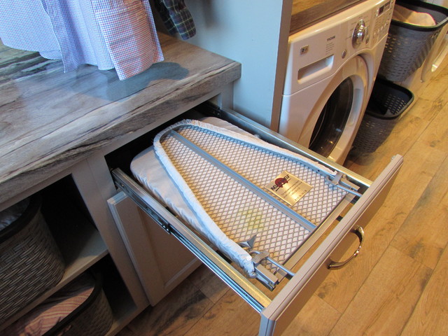 The Hardworking Laundry: How to Make Room for Ironing