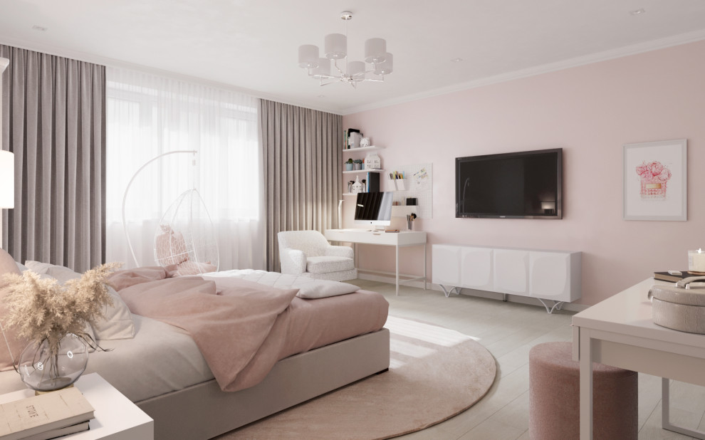 Современный интерьер в коттедже, Нижегородская область