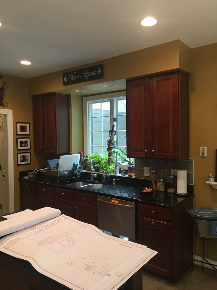 Gaithersburg White Transitional Kitchen