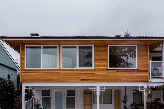 North Vancouver contemporain-facade
