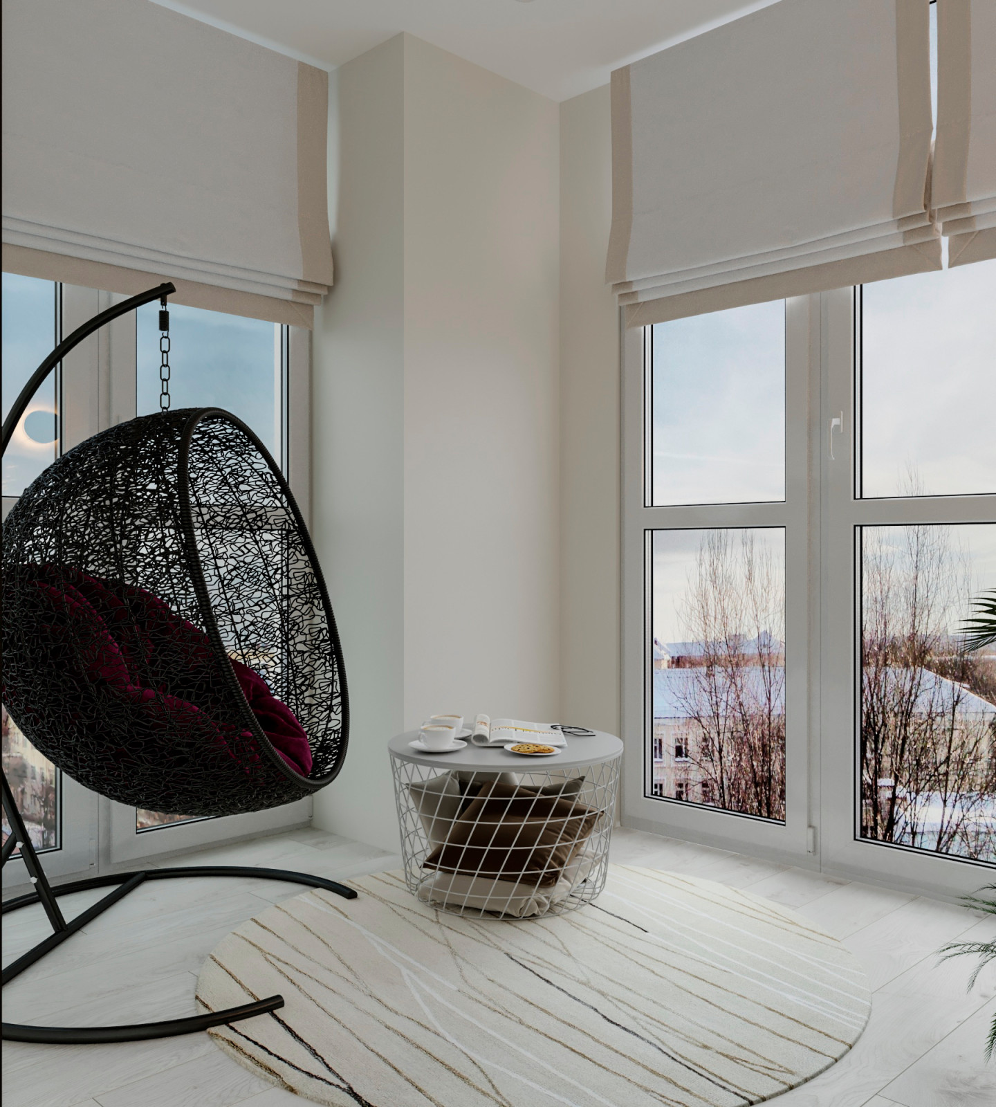 Четырехкомнатная квартира в Мегаполисе