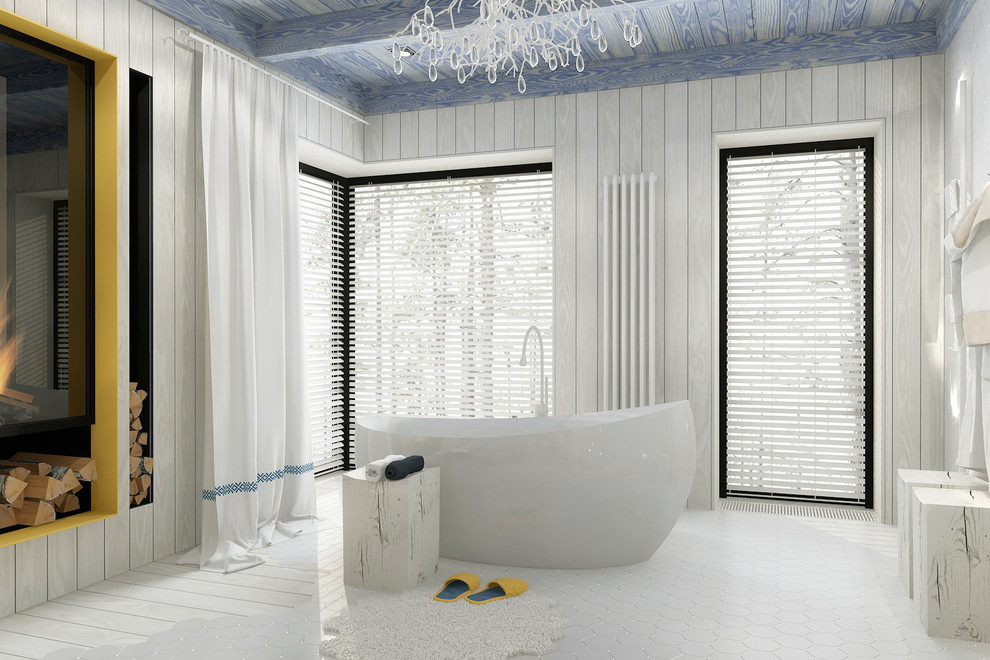 В зимнем лесу...