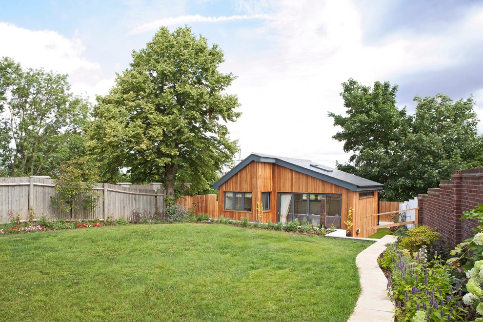 Aménagement d'une petite maison contemporaine.