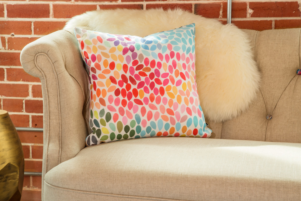 Inspiration for a mid-sized contemporary home design remodel in Denver