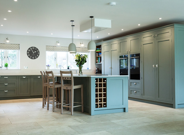 Serene Sage Green Kitchen country-kitchen