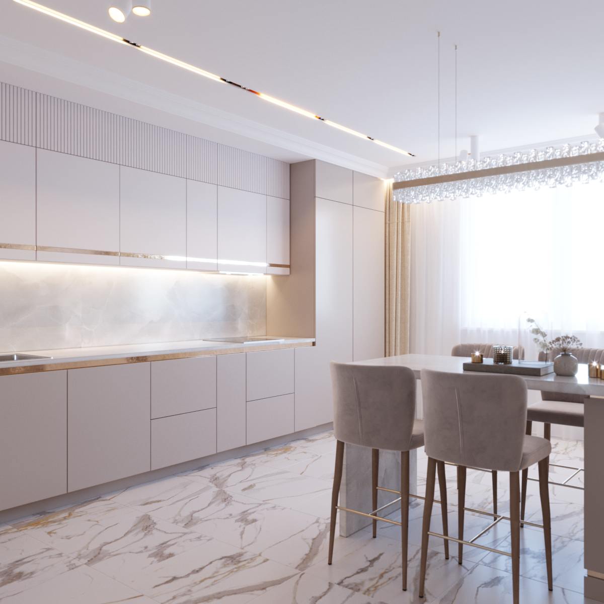 Дизайн интерьера квартиры в Москве