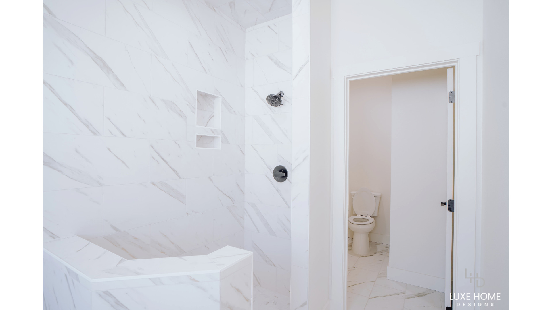 White Marble Bathroom