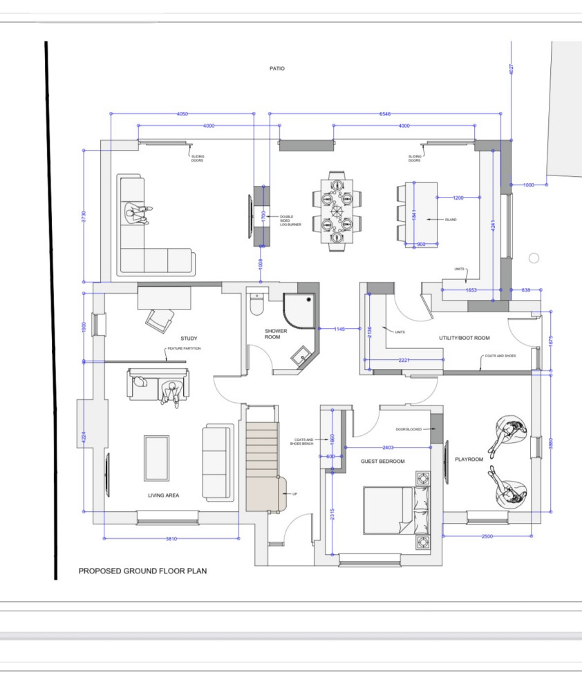 Downstairs layout ideas | Houzz UK