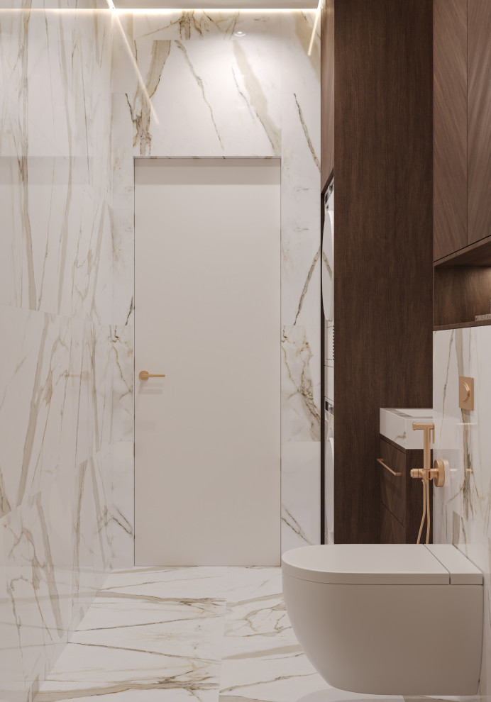 Гостевой санузел в ЖК Петровская доминанта