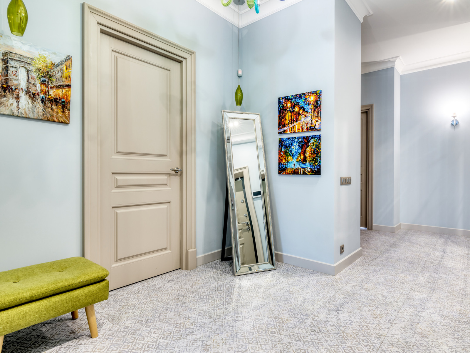 Квартира для большой семьи в стиле современной классике