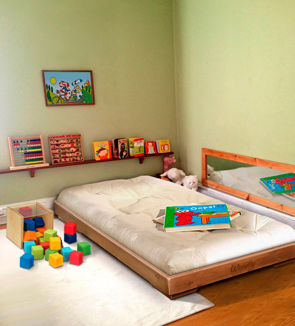Montessori Floor Bed Modern Bologna Von Woodly