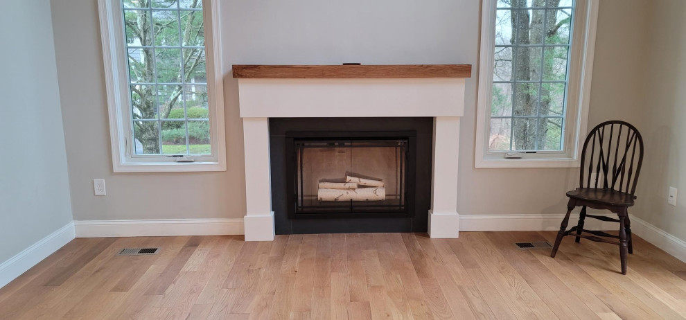 First Floor Floor and Fireplace Upgrade